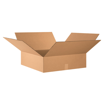 24 x 24 x 7" Flat Corrugated Boxes