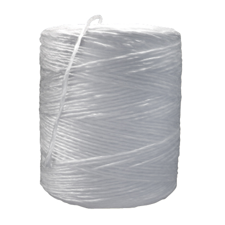 1-Ply, 145 lb, White Polypropylene Tying Twine