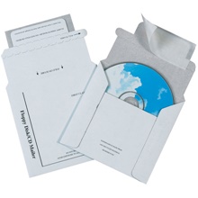 Foam Lined CD Mailers