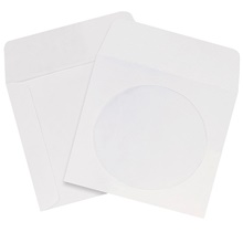 Tyvek® Windowed CD/DVD Sleeves
