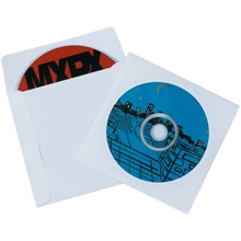 Paper Windowed CD/DVD Sleeves