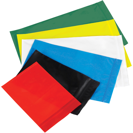 Reclosable Colored Poly Bags