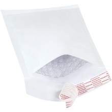 White Self-Seal Bubble Mailers