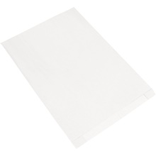 Gusseted White Merchandise Bags