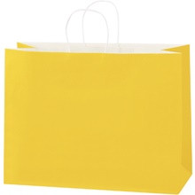 White Tinted Paper Shopping Bags