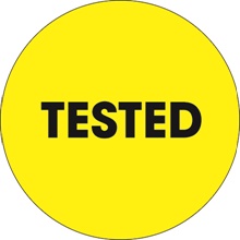 Pre-Printed Inventory Labels