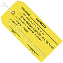Inspection Tags - Pre-Strung