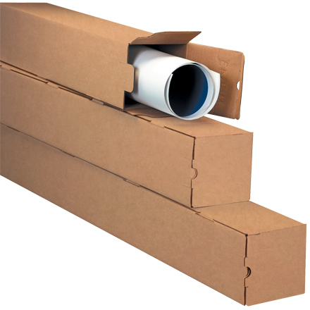 3 x 3 x 48" Kraft Square Mailing Tubes