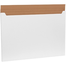Jumbo White Fold-Over Mailers