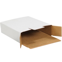 White Side Loading Locking Mailers