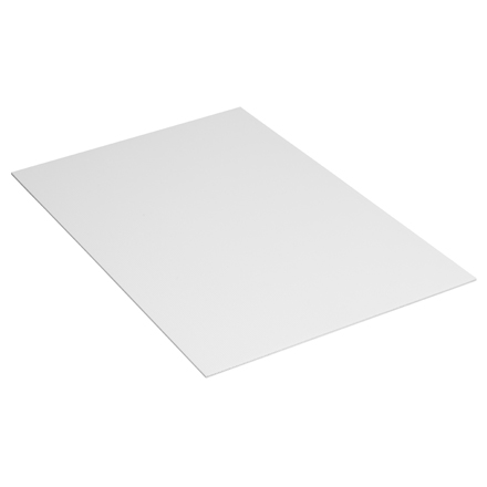 48 x 96" White Plastic Corrugated Sheets