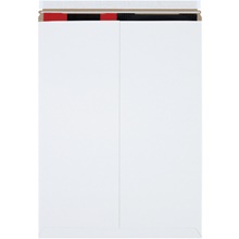 White Self-Seal Flat Mailers