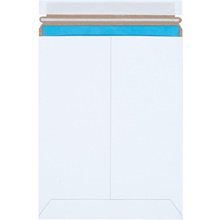 White Self-Seal Flat Mailers - 25 Packs