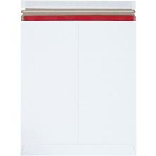 White Self-Seal Flat Mailers - 25 Packs