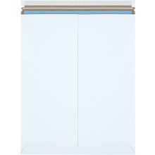 White Self-Seal Flat Mailers
