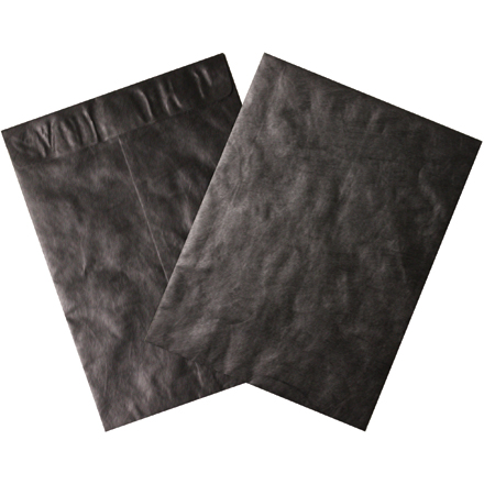 12 x 15 <span class='fraction'>1/2</span>" Black Tyvek<span class='rtm'>®</span> Envelopes