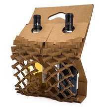 Corrugated Bottle Shipper Inserts